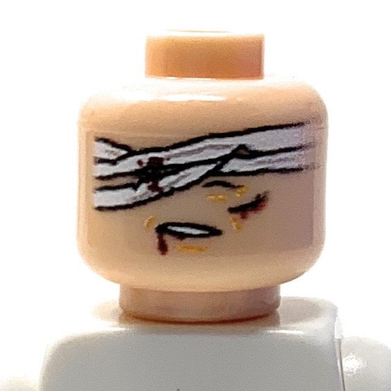 Bandaged Head - Custom LEGO Military Part