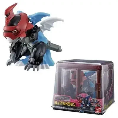 Bandai 5cm Digimon Adventure Anime Figure Mugendramon Omegamon Devimon Action Figure Model Toy Gifts