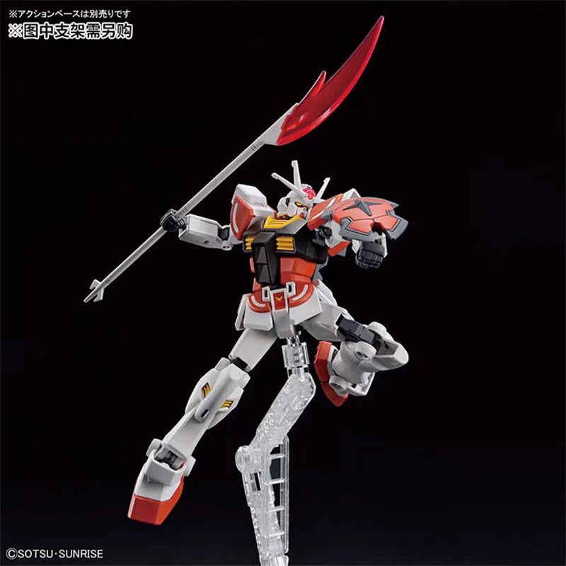 BANDBI Gundam Build Metaverse Entry Grade 1/144 Lah Gundam Plastic Model Action Figure Model Gift Toy Collection for Kids