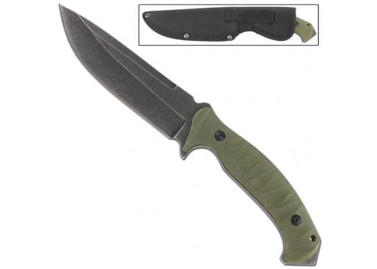 Bane Drop Point Full Tang Hunting Knife