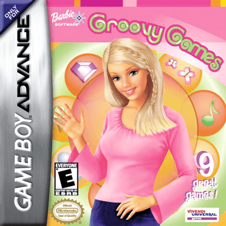 Barbie Groovy Games (Gameboy Advance) - Game Manual Only