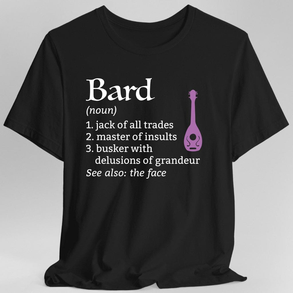 Bard Class Definition T-Shirt – Funny DnD Definition Tee