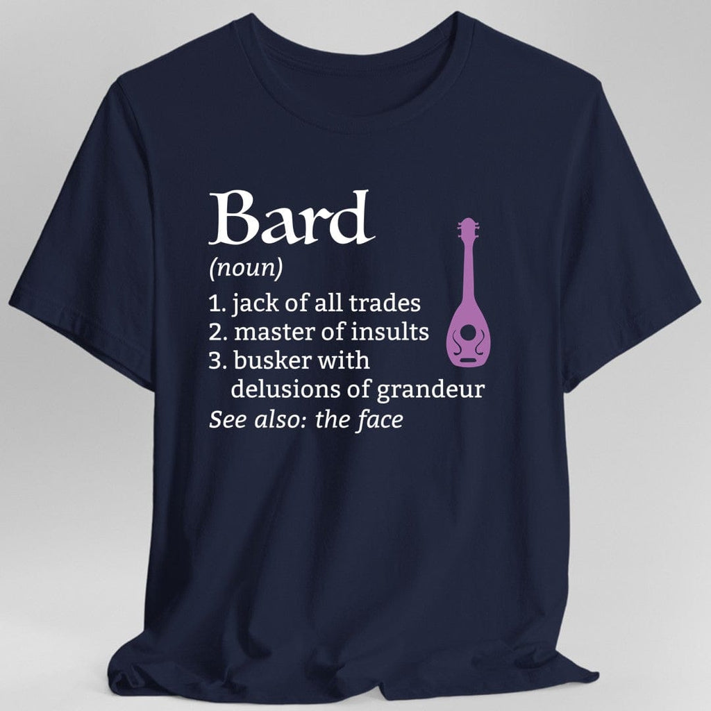Bard Class Definition T-Shirt – Funny DnD Definition Tee