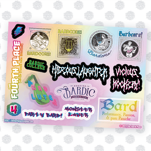 Bardcore! Stickers - 
