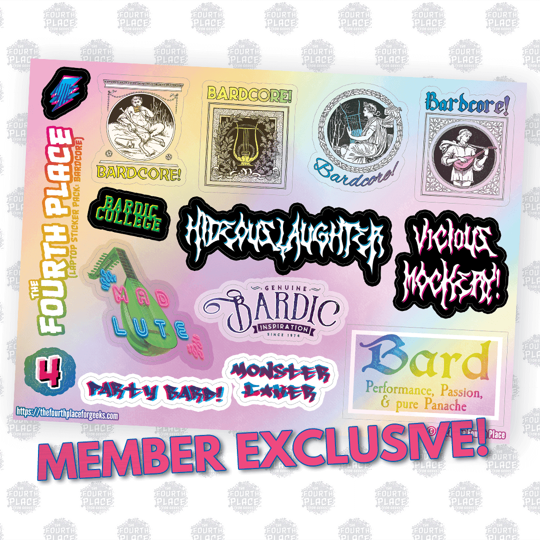 Bardcore! Stickers - 