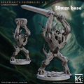 Barkwraith Primordial: Sculpt B (Forest Elemental) - With Head / Sword