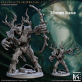 Barkwraith Primordial: Sculpt C (Forest Elemental) - With Head / Bow