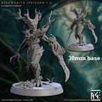 Barkwraith Spriggan: Sculpt D (Male Treefolk Warrior) - Treefolk Appearance / Claw