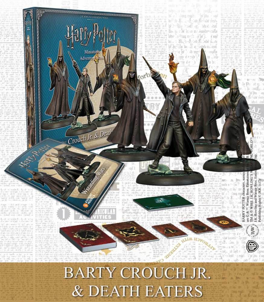 Harry Potter Miniatures Adventure Game: Barty Crouch Jr. & Death Eaters - 