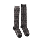 Bat Damask Knee High Socks - 