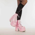 Bat Damask Knee High Socks - 