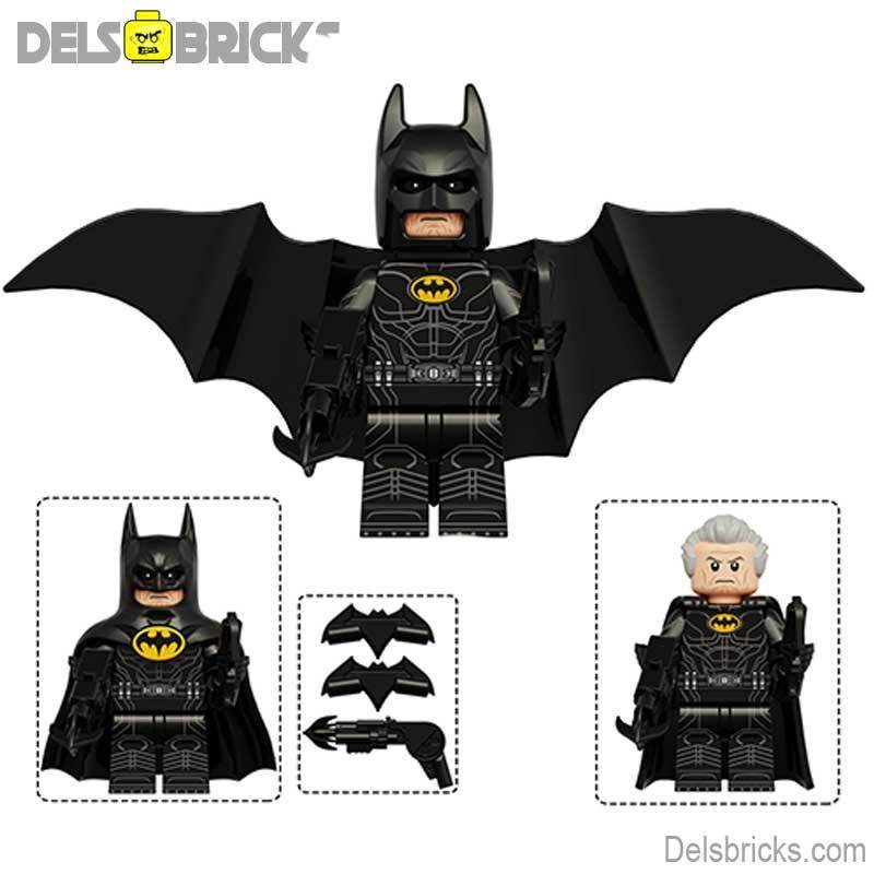 Batman from The Flash Michael Keaton Lego Batman Minifigures - 