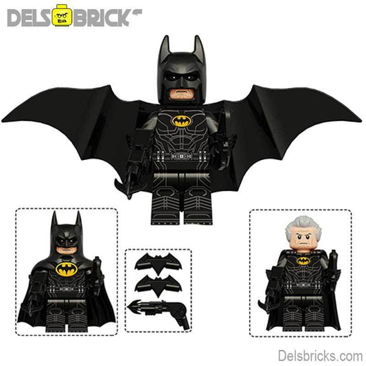 Batman from The Flash Michael Keaton Lego Batman Minifigures - 