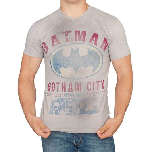 Batman Gotham City Urban Hero Light T-Shirt - S
