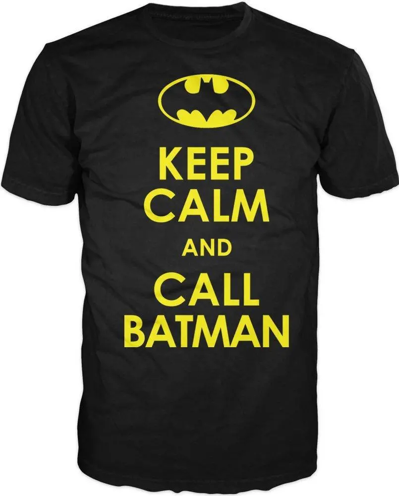 Batman Keep Calm And Call Batman T-shirt Tee Shirt