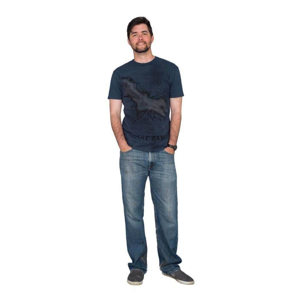 Batman Stay Tune The Dark Navy T-Shirt - S