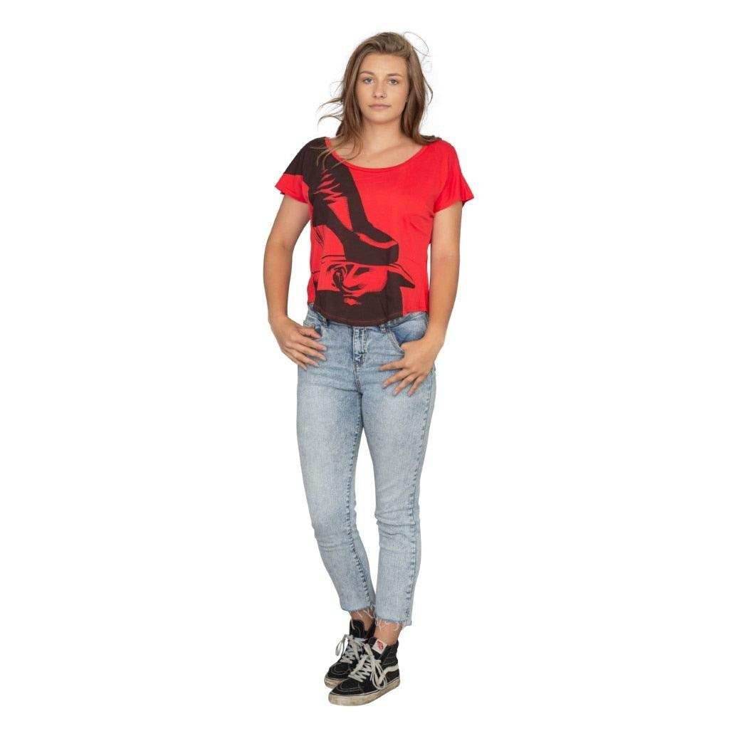 Batman The Dark Knight Heel Dolman T-shirt - S