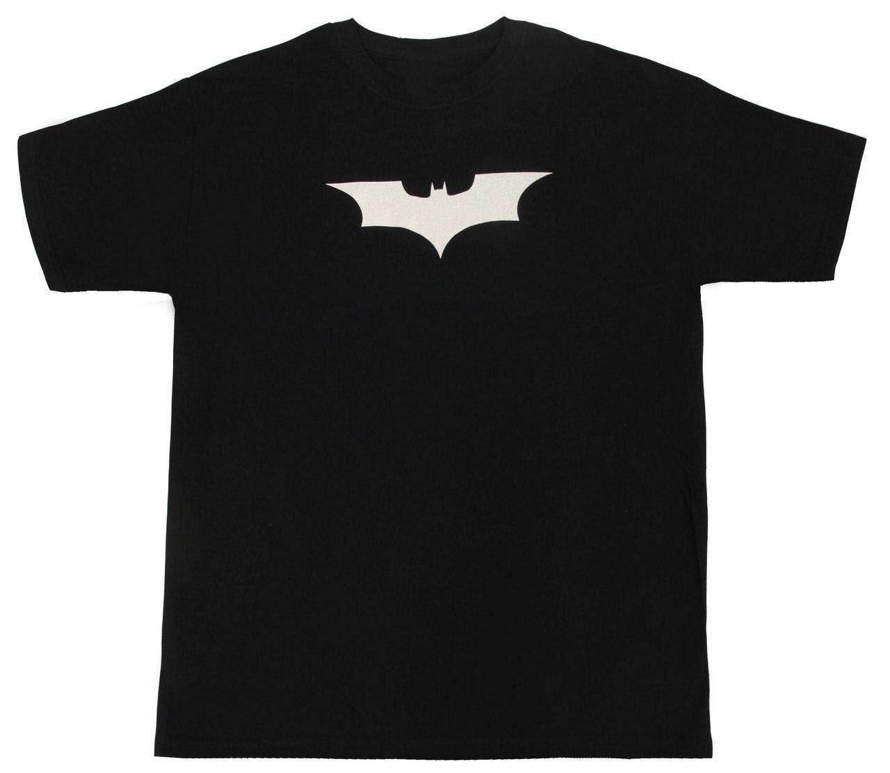 Batman White Movie Logo T-shirt - L