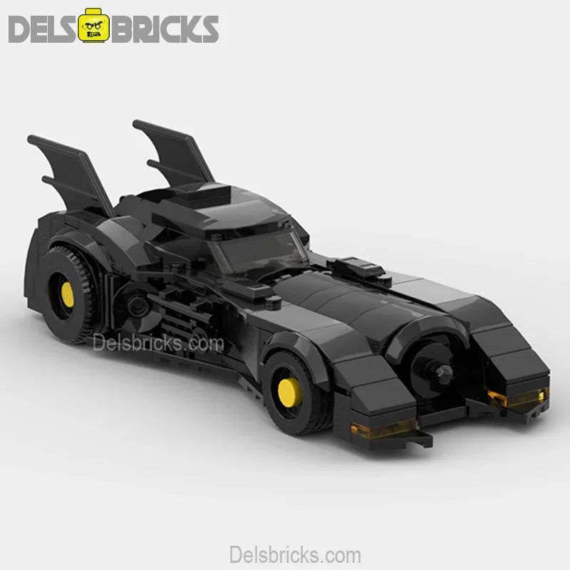 Batmobile Toy Car from Batman 1989 Movie Custom Lego Star Wars Minifigures - 