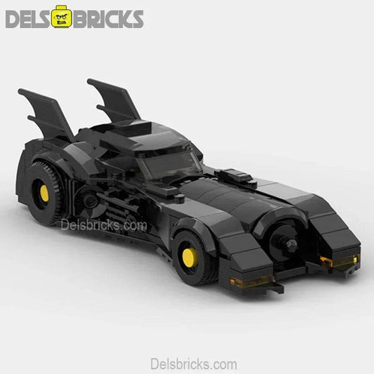 Batmobile Toy Car from Batman 1989 Movie Custom Lego Star Wars Minifigures - 