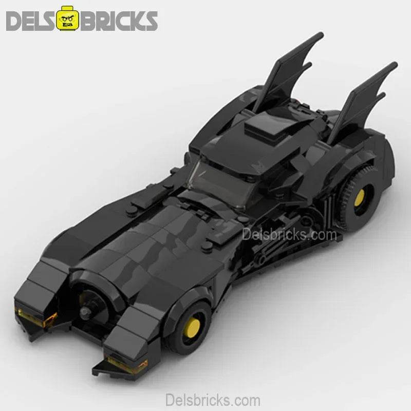 Batmobile Toy Car from Batman 1989 Movie Custom Lego Star Wars Minifigures - 