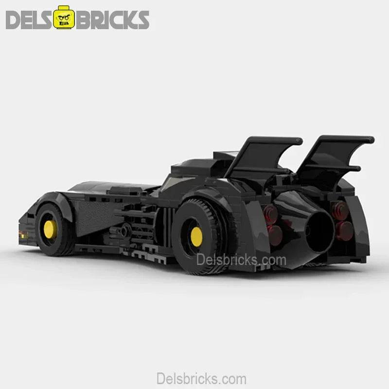 Batmobile Toy Car from Batman 1989 Movie Custom Lego Star Wars Minifigures - 
