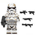 Battle Damaged Stormtrooper & Blasters Lego Star Wars Minifigures