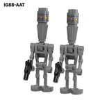 Battle Droids & IG-88 4 pack Lego Star Wars Minifigures Custom Toys