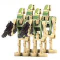 Battle Droids set of 4 Star Wars Lego Minifigures Custom Toys 1
