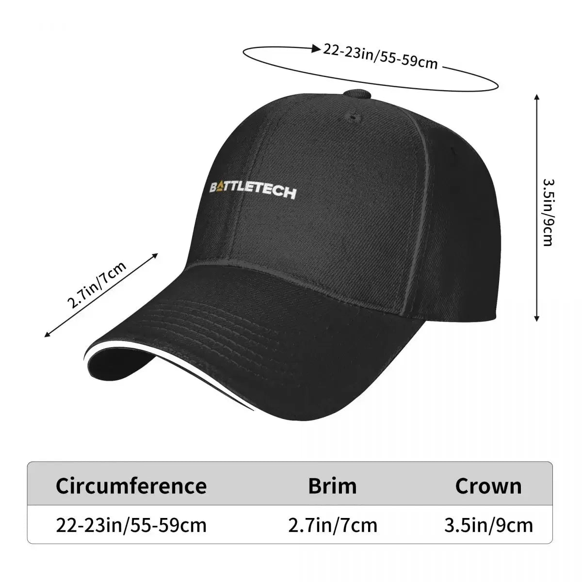 Battletech Cap Baseball Cap baseball cap fashion women's beach outlet Men's