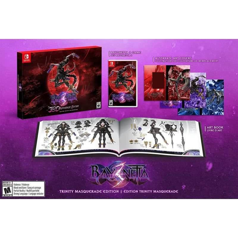 Bayonetta 3: Trinity Masquerade Edition (Nintendo Switch) - Game Only