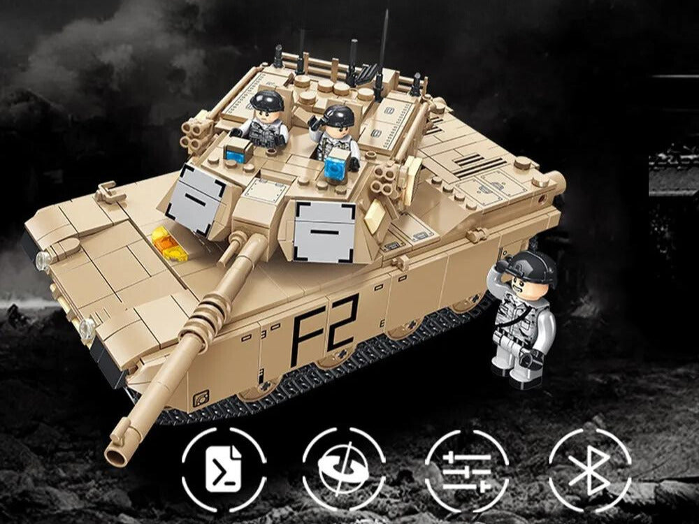 Remote Controlled M1A2 Abrams Main Tank - Mil-Blox