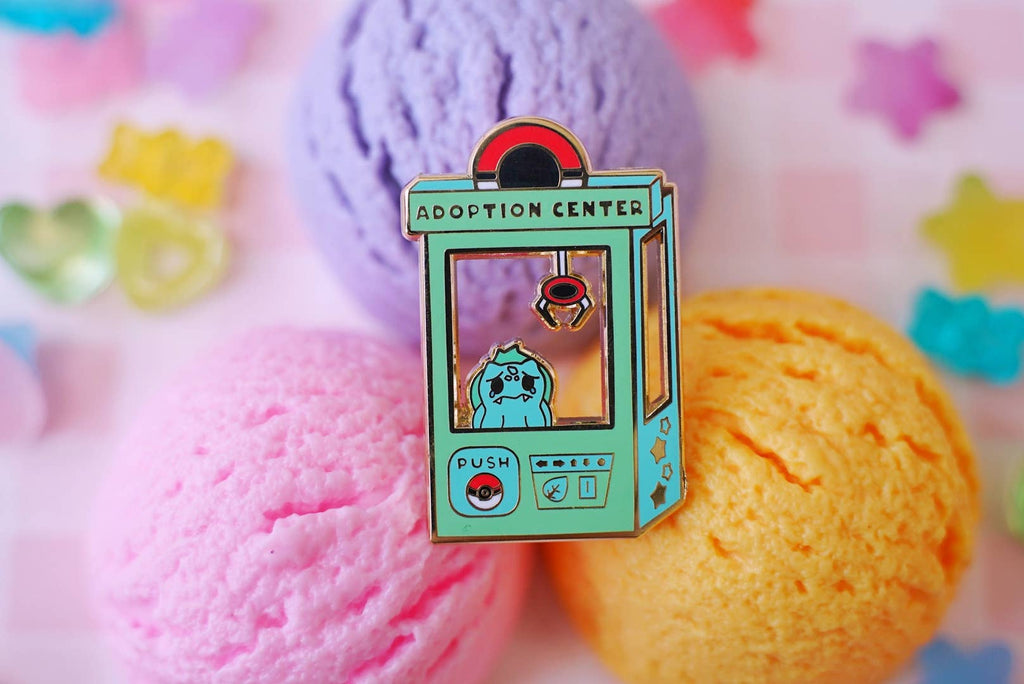 Pokemon: Bulbasaur Adoption Center Enamel Pin