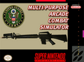 M.A.C.S. Multipurpose Arcade Combat Simulator (Super Nintendo) - Game Manual Only