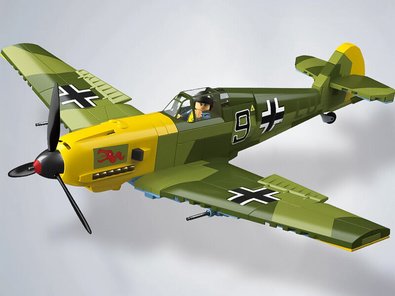 WWII - German BF-109E-4 Emil - Mil-Blox