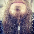 Vikings Rune Beard & Hair Beads Set - Silver