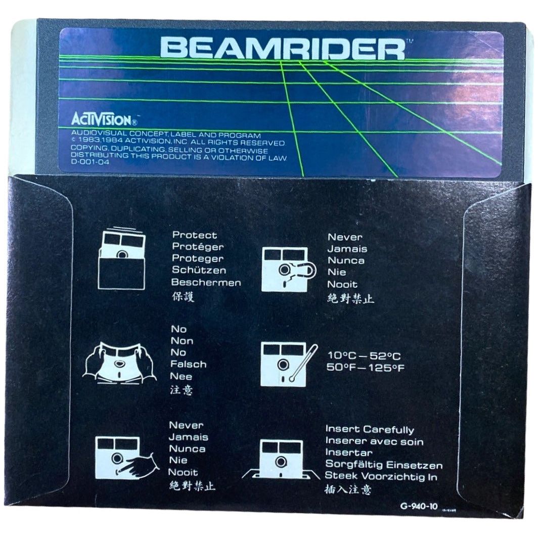 BeamRider - Commodore 64  - 5¼" Floppy Disc Only