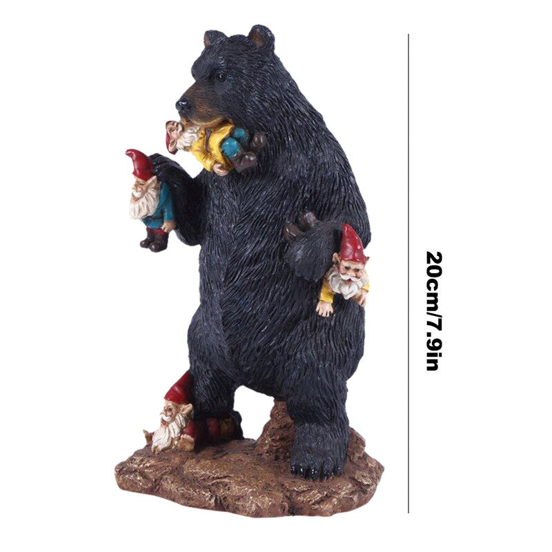 Bear Creative Resin Crafts Ornaments Resin Elf