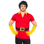 Beast Hunter Adult Unisex Halloween Cosplay Costume Shirt-Gloves-Wig Set