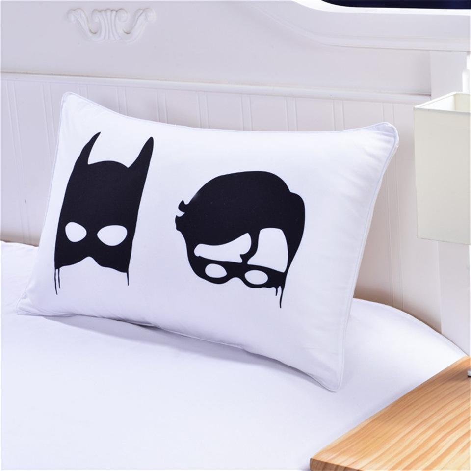 Bedding Cartoon batman print  Pillowcase Print  Pillow Case  Decorative Pillow Cover  Bedding