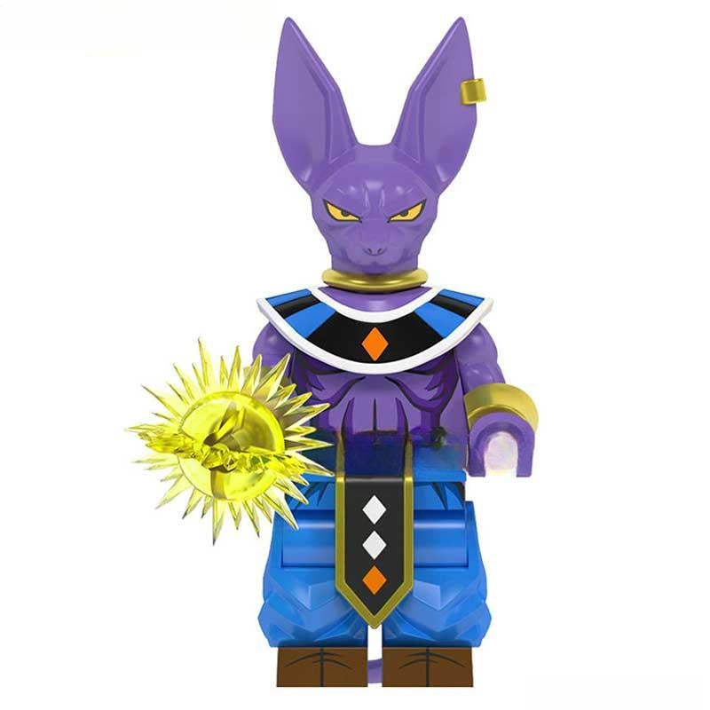 Beerus Dragon Ball Z Lego Minifigures Custom Anime Toys 2