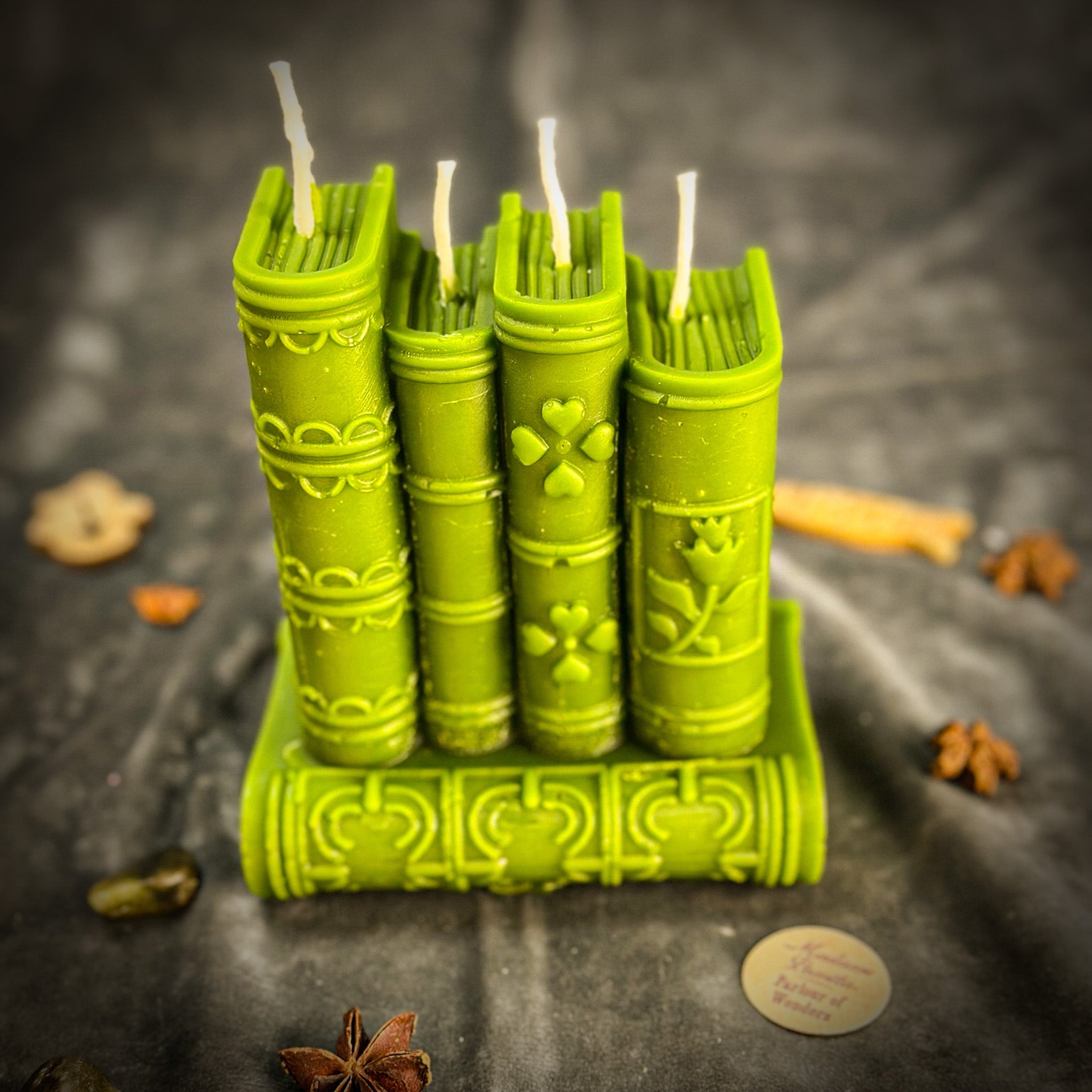 Books of Magic Candle Spell Kit - Learning, Writing & Creativity