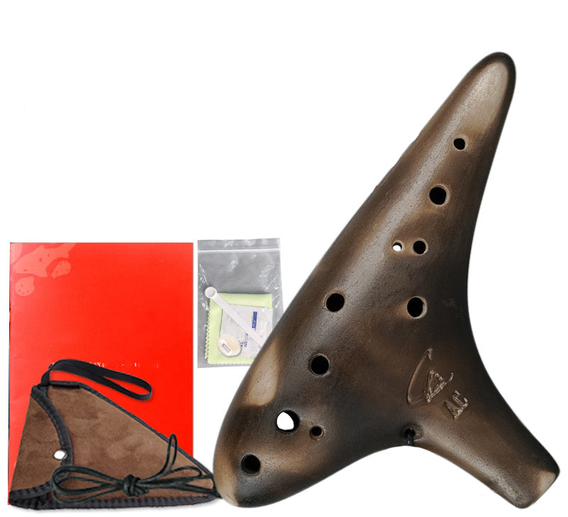 Beginner Of Smoked 12-Hole Retro Ocarina