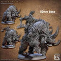 Behemot Rider (Base Sculpt B) - With Helmet / Double-Sided Axe