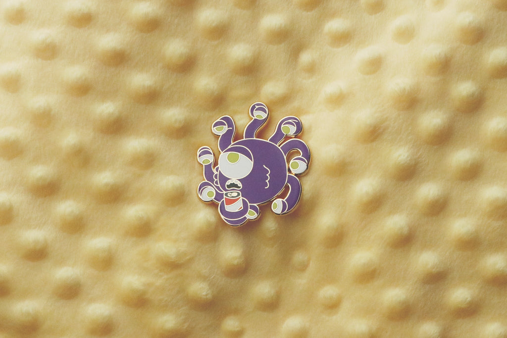Beholder Enamel Pin