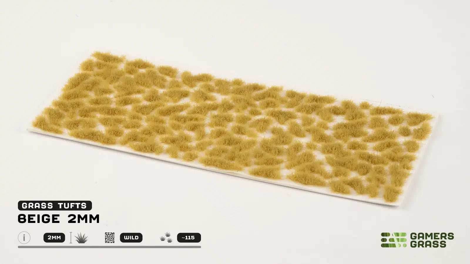 Gamers Grass Tufts: Beige 2mm- Wild - 