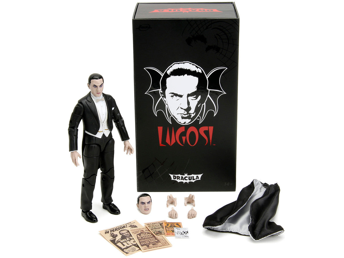 Bela Lugosi Dracula 6" Moveable Figure with Accessories by Jada