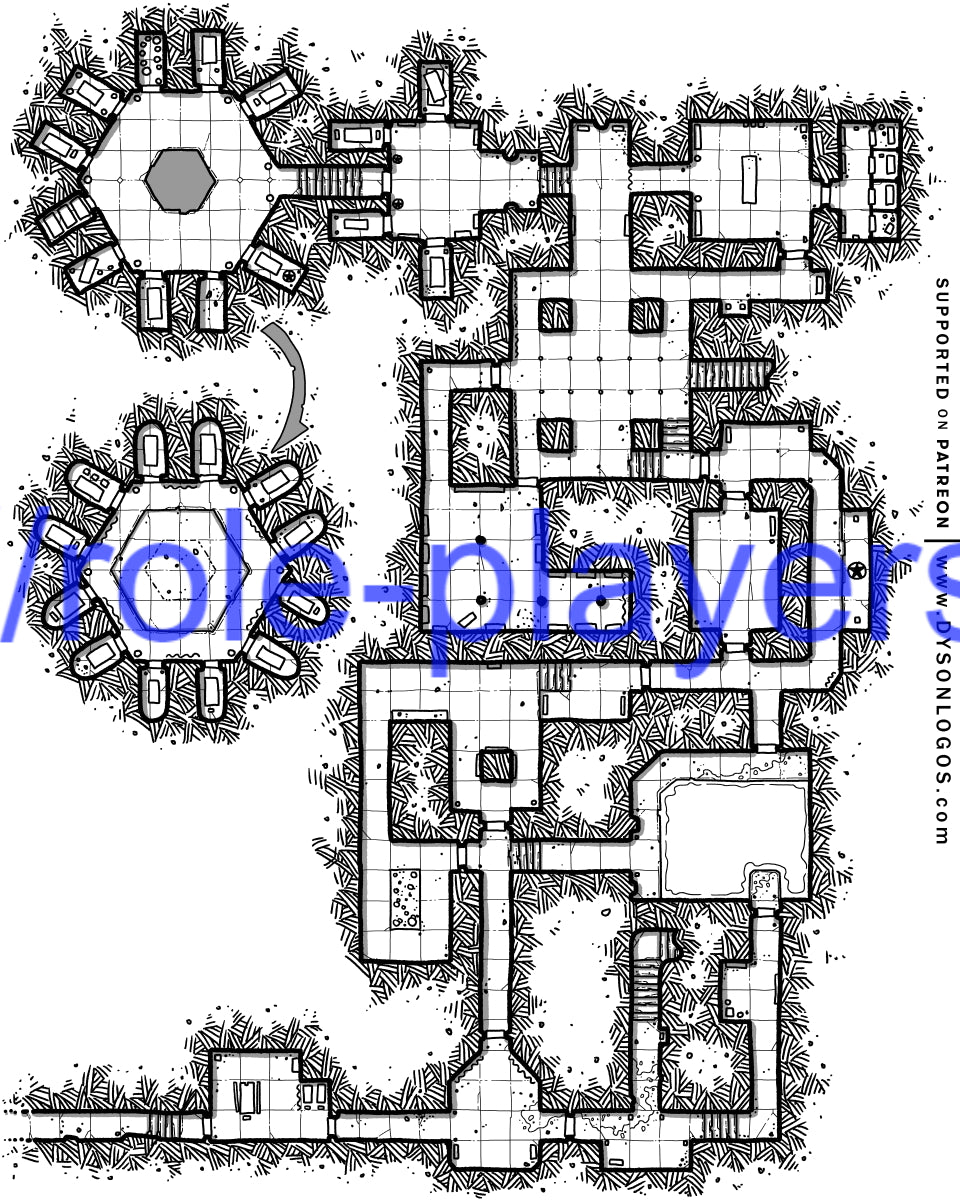 Carte du donjon 3, 5 téléchargements autorisés