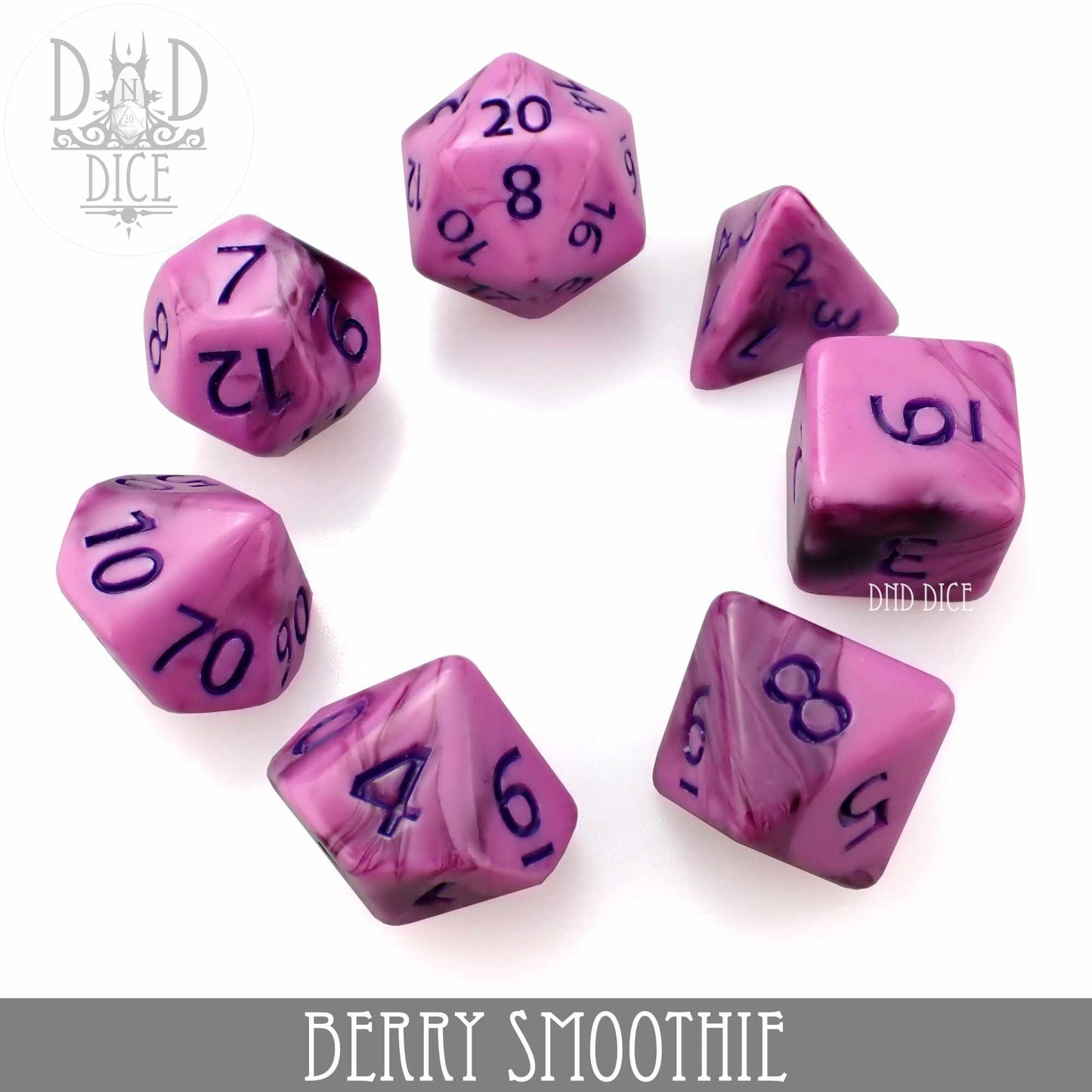 Berry Smoothie Dice Set