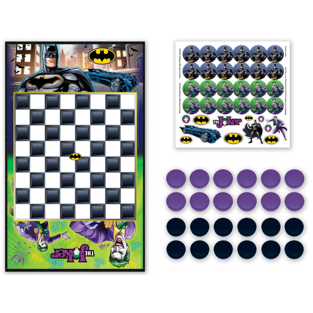 Batman vs The Joker Checkers Board Game